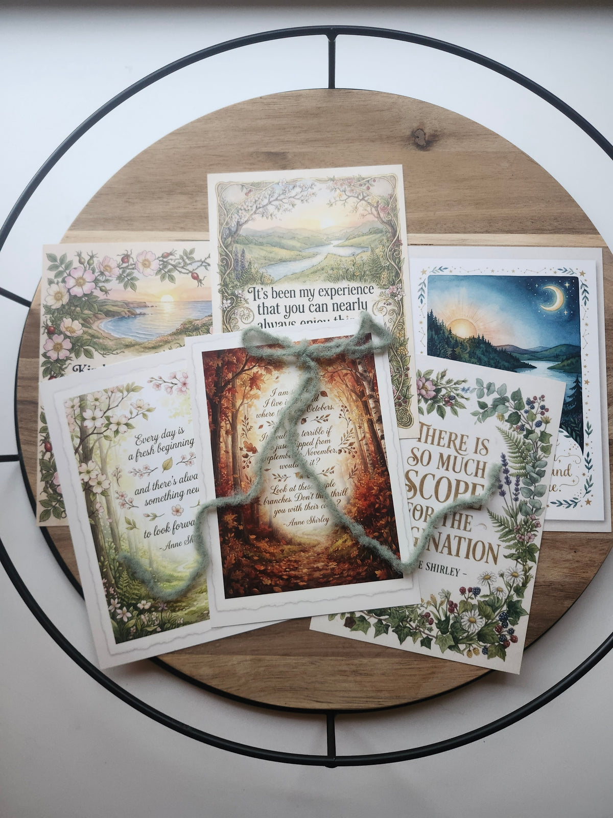 Avonlea Letter Society Anne Quotes Art 6 Print Bundle